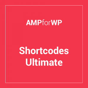 AMP Shortcodes Ultimate 1.6.0