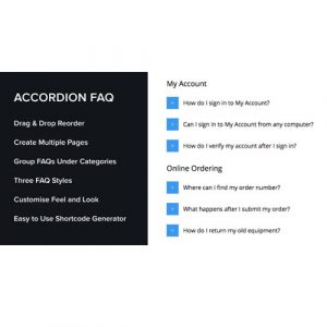 Accordion FAQ WordPress Plugin 1.4.1