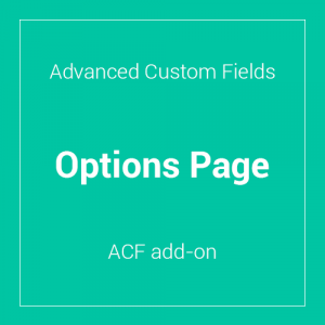 Advanced Custom Fields - Options Page 1.2