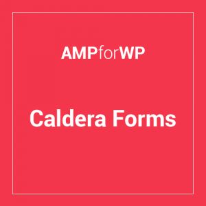Caldera Forms for AMP 1.2.6
