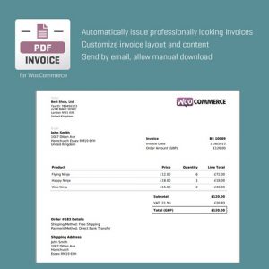 CodeCanyon WooCommerce PDF Invoice 1.0.9