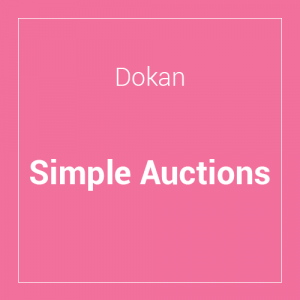 Dokan – Simple Auctions Integration 1.5.5