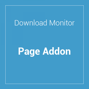Download Monitor Page Addon 4.1.7