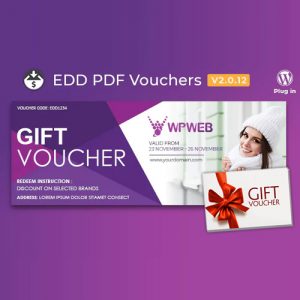 Easy Digital Downloads – PDF Vouchers 2.2.0