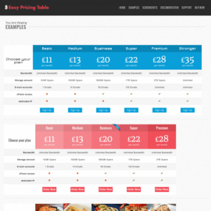 Easy Tables – Table Manager for WPBakery Page Builder 2.0.1