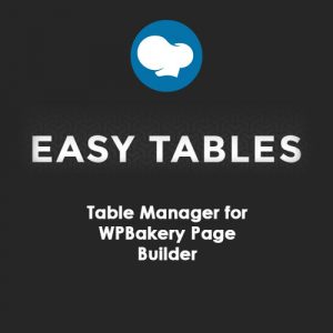 Easy Tables2 – Table Manager for WPBakery Page Builder 2.2.0