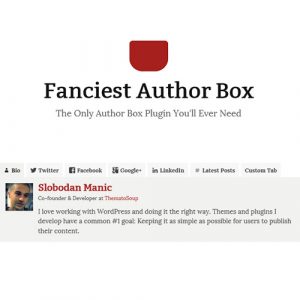 Fanciest Author Box 2.3