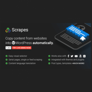 Scrapes – Web Content Crawler and Auto Post Plugin for WordPress 2.2.0