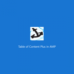 Table Of Content Plus For AMP 1.6.8