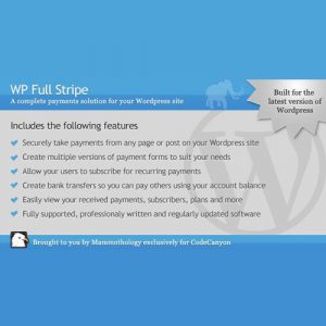 WP Full Stripe – Subscription and payment plugin for WordPress 6.2.4