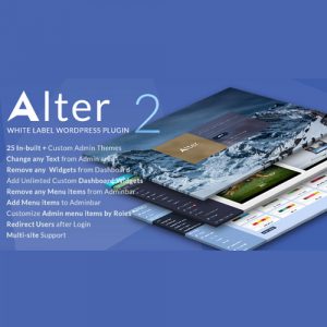 White Label WordPress Plugin – WpAlter 2.4.6