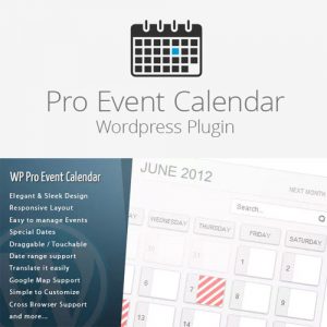 WordPress Pro Event Calendar 3.2.7
