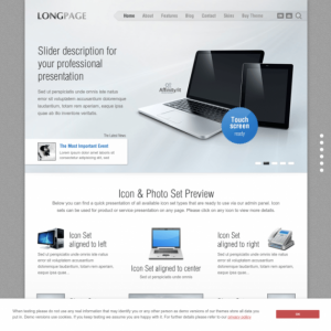 AIT – Longpage WordPress Theme 1.28
