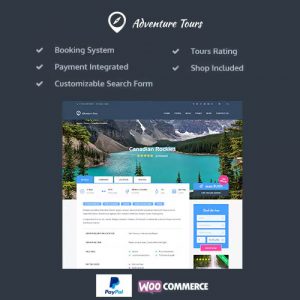 Adventure Tours – WordPress Tour-Travel Theme 4.2.8