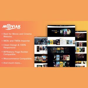 AmyMovie – Movie and Cinema WordPress Theme 3.5.1