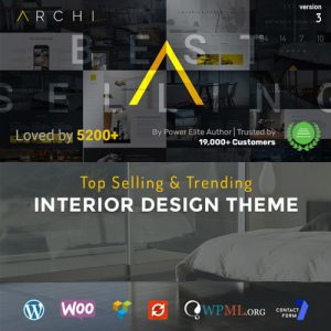 Archi – Interior Design WordPress Theme 4.3.8