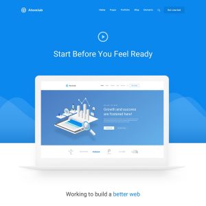 Atomlab – Multipurpose Startup WordPress Theme 1.7.0