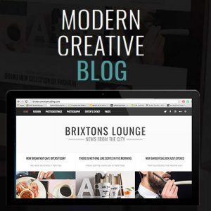 Brixton – A Responsive WordPress Blog Theme 5.6