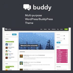 Buddy - Simple WordPress & BuddyPress Theme 2.21.1