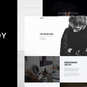 Candy – One & Multi Page WP Theme 1.3.2