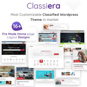 Classiera – Classified Ads WordPress Theme 4.0.25