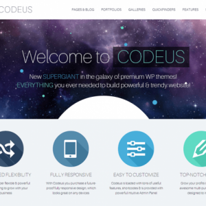 Codeus – Multipurpose Responsive WordPress Theme 3.4.0