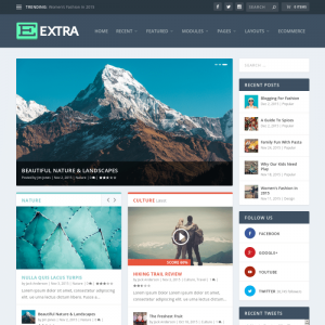 ElegantThemes Extra WordPress Theme 4.8.1