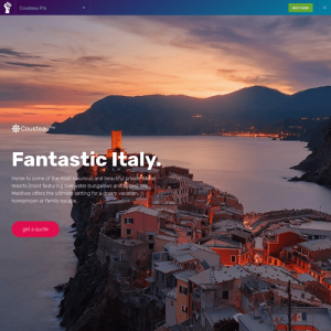 Elementorism Cousteau Pro Elementor Landing Page 0.4