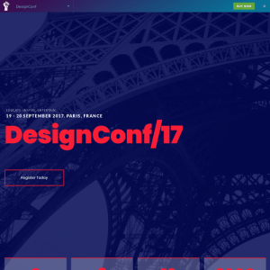 Elementorism DesignConf Elementor Landing Page 0.4