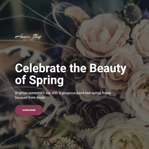 Elementorism Florist Elementor Landing Page 0.4