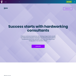 Elementorism Jynx Elementor Landing Page 0.4