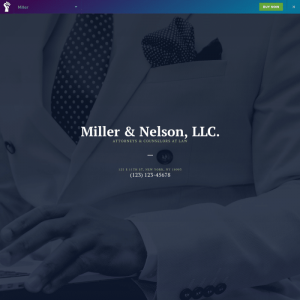 Elementorism Miller Elementor Landing Page 0.4
