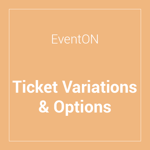 EventON Ticket Variations & Options Add-on 1.0.4 1 EventON Ticket Variations & Options Add-on 1.0.4