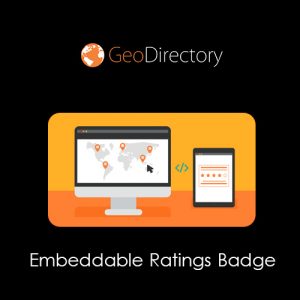 GeoDirectory Embeddable Ratings Badge 2.3.2
