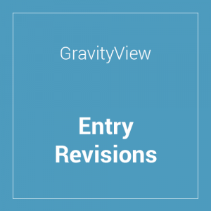 GravityView Entry Revisions Extension 1.2.7
