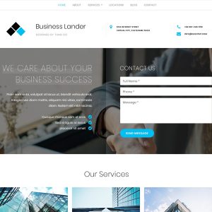 GretaThemes Business Lander WordPress Theme 1.1.6