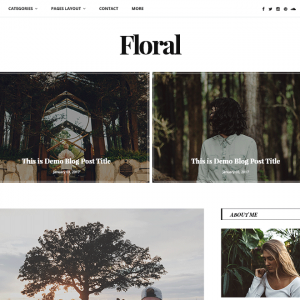 GretaThemes Floral WordPress Theme 1.2.5