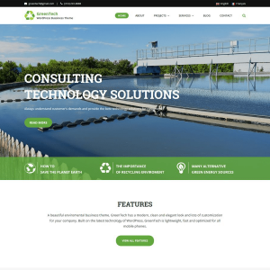 GretaThemes GreenTech WordPress Theme 1.1.4