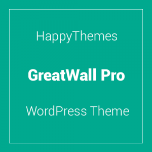 HappyThemes GreatWall Pro 1.6