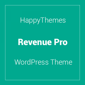 HappyThemes  Revenue Pro 2.0