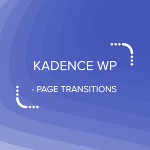 Kadence Page Transitions 1.0.7