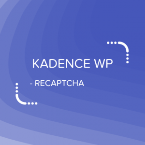 Kadence reCAPTCHA 1.2.0
