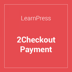 LearnPress 2Checkout Payment Add-on 3.0.1