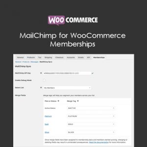 MailChimp for WooCommerce Memberships 1.4.1