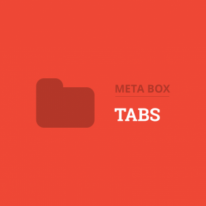 Meta Box Tabs 1.1.15