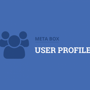 Meta Box User Profile Extension 2.4.0