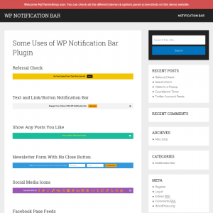 MyThemeShop WP Notification Bar Pro 1.2.1