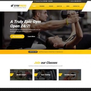 ProteusThemes – GymPress 1.3.2