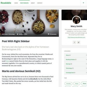 ProteusThemes – Readable 2.3.2