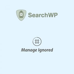 SearchWP Manage Ignored 1.0.0
